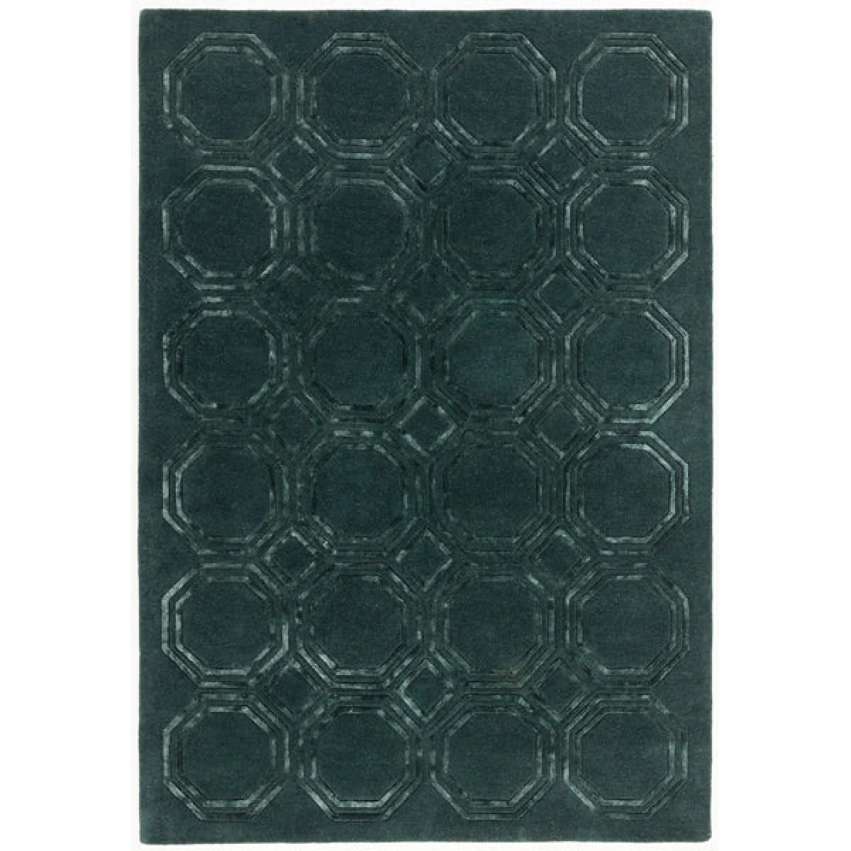 Asiatic Carpets Nexus Hand Tufted Rug Octagon Petrol - 120 x 170cm – image 5