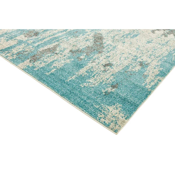 Asiatic Carpets Nova Machine Woven Rug Painterly Duck Egg - 120 x 170cm – image 3