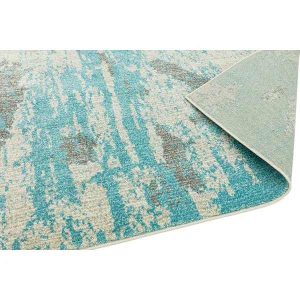 Asiatic Carpets Nova Machine Woven Rug Painterly Duck Egg - 120 x 170cm – image 4