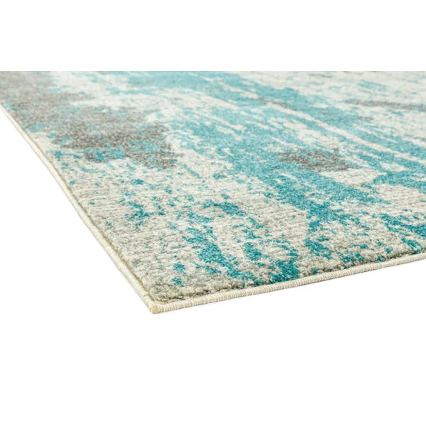 Asiatic Carpets Nova Machine Woven Rug Painterly Duck Egg - 120 x 170cm – image 5