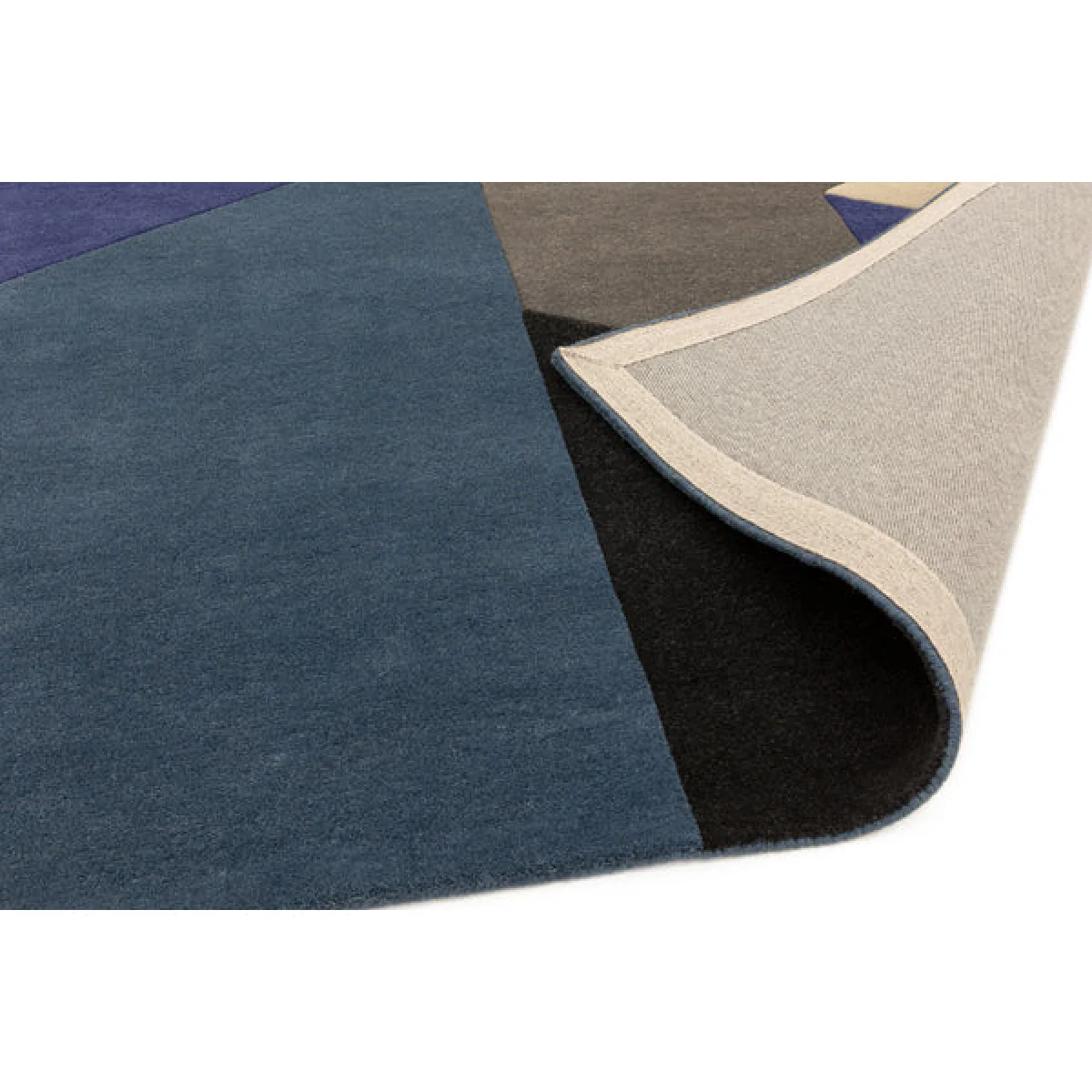 Asiatic Carpets Reef Handtufted Rug Big Geo Blue - 160 x 230cm – image 4