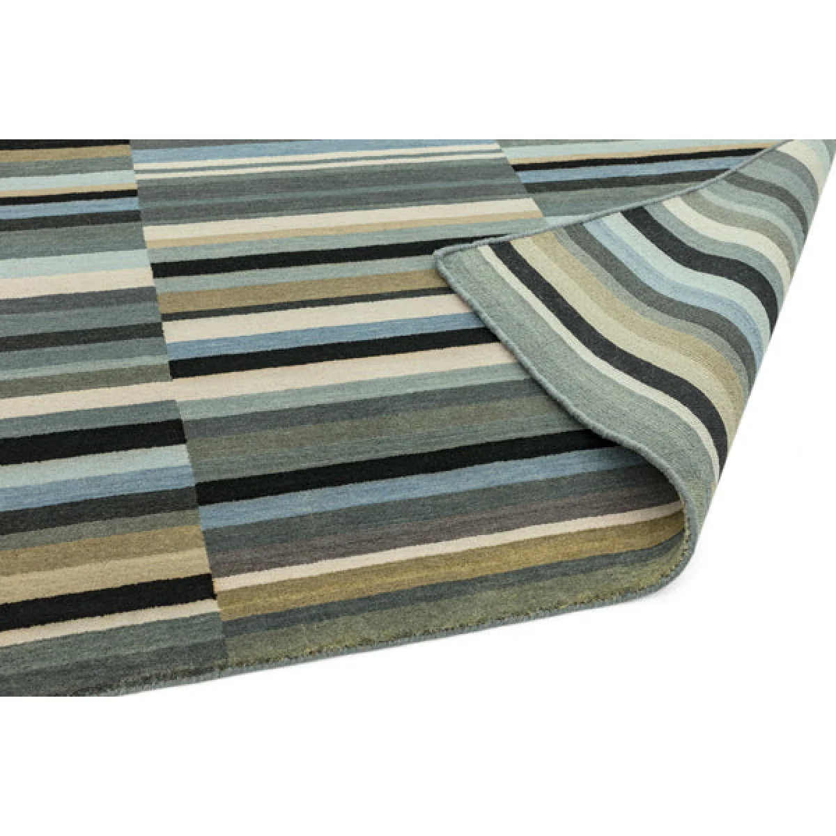 Asiatic Carpets Jacob Hand Woven Rug Black Silver - 200 x 300cm – image 4