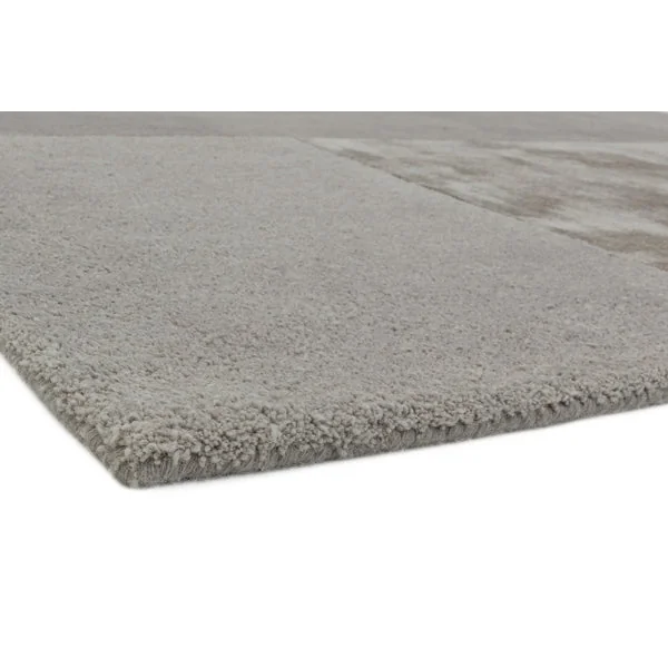 Asiatic Carpets Tate Tonal Textures Hand Tufted Rug Silver - 160 x 230cm – image 5