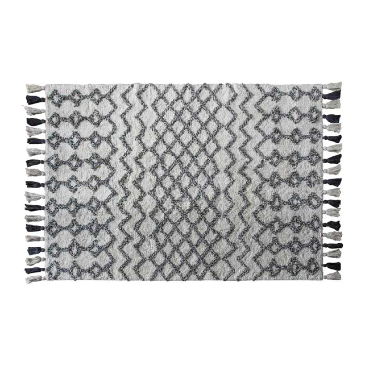 Gallery Direct Sienna Rug / Black Cream / Small