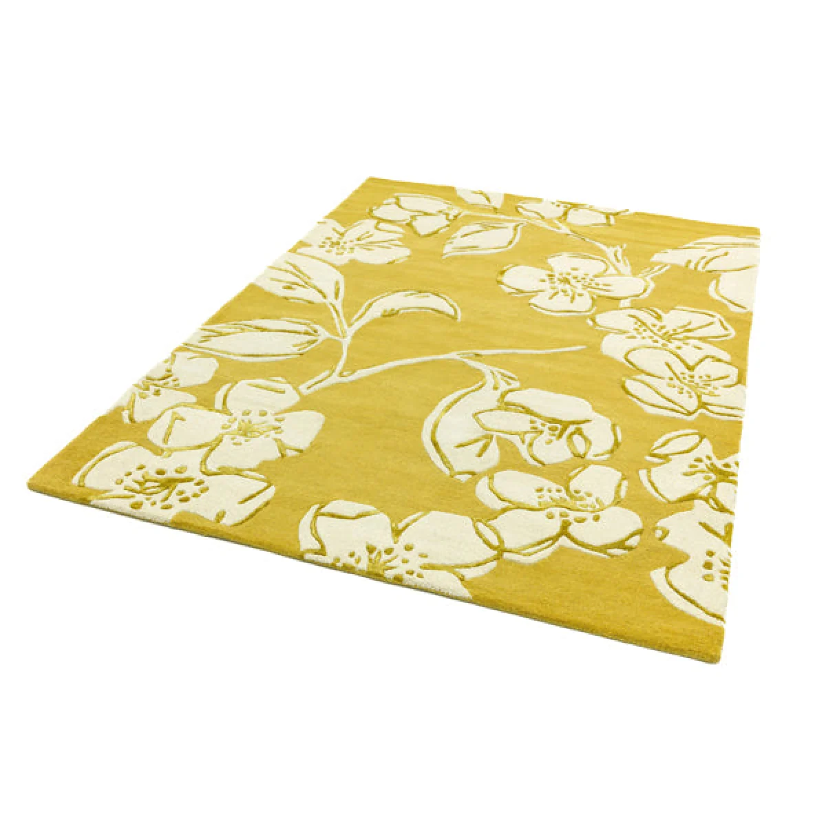 Asiatic Carpets Matrix Hand Tufted Rug Devore Yellow - 80 x 150cm – image 2