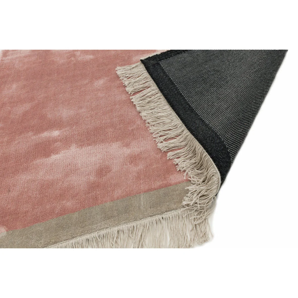 Asiatic Carpets Elgin Hand Woven Rug Pink/ Silver Border - 160 x 230cm – image 4