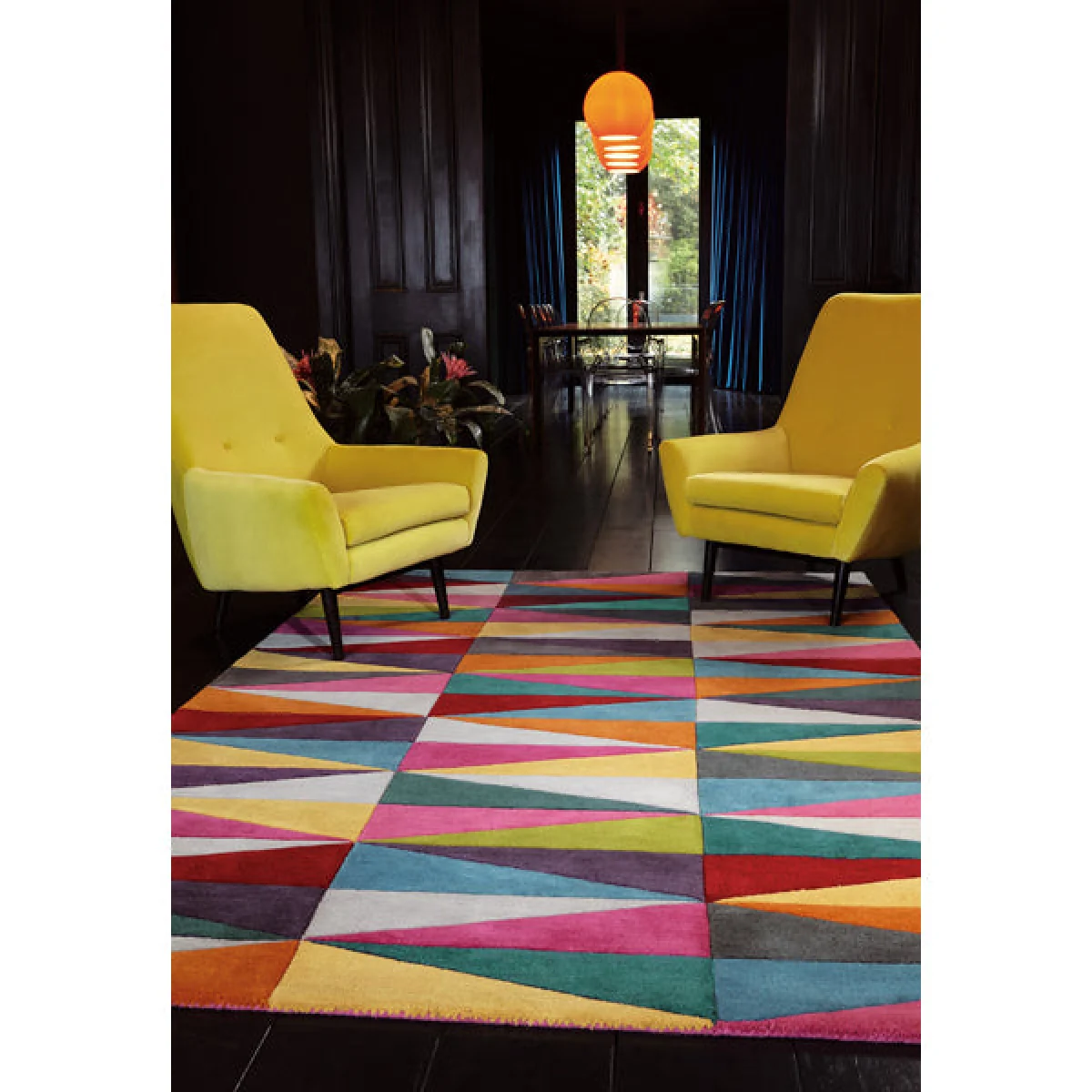 Asiatic Carpets Funk Hand Tufted Rug Triangles - 140 x 200cm – image 2
