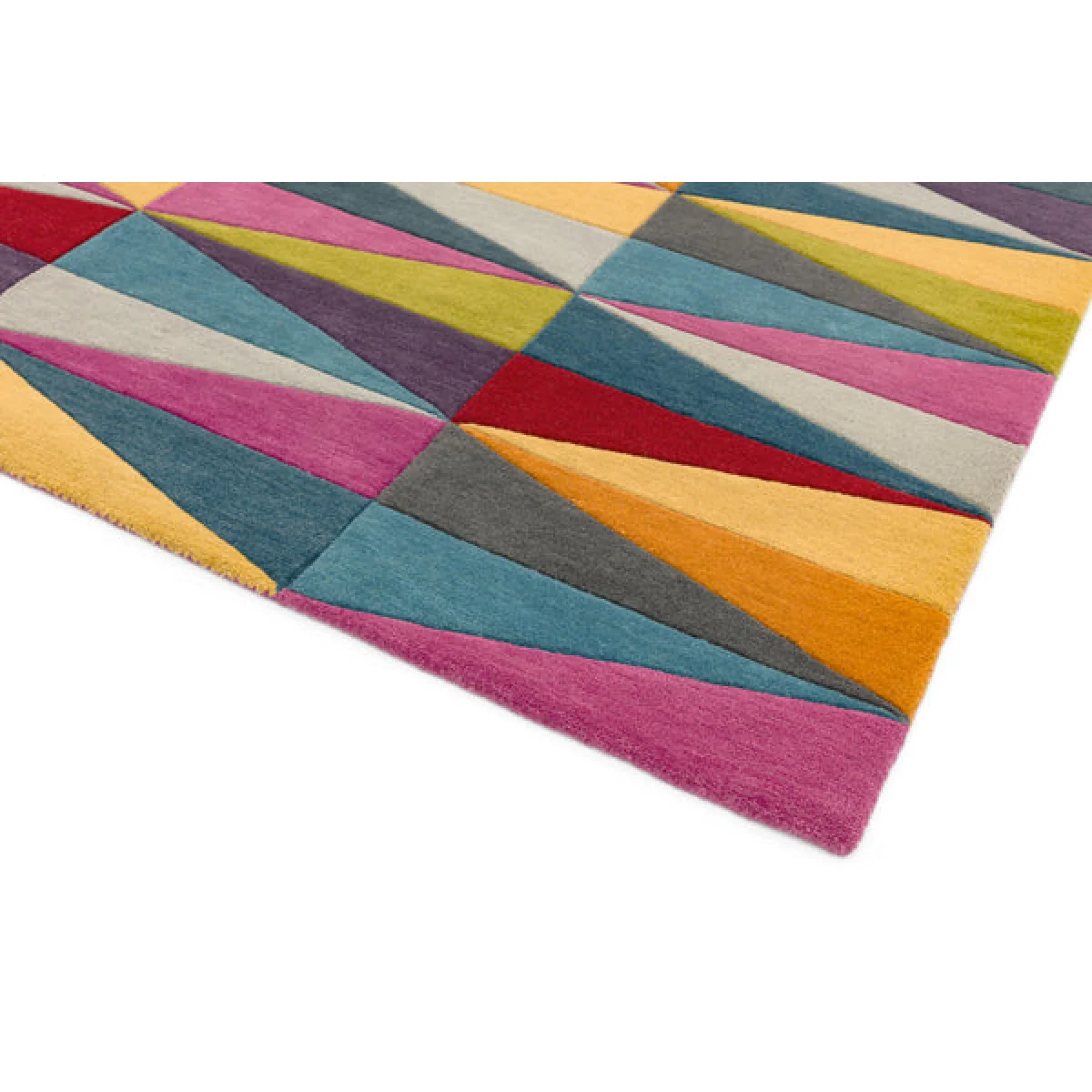 Asiatic Carpets Funk Hand Tufted Rug Triangles - 140 x 200cm – image 4