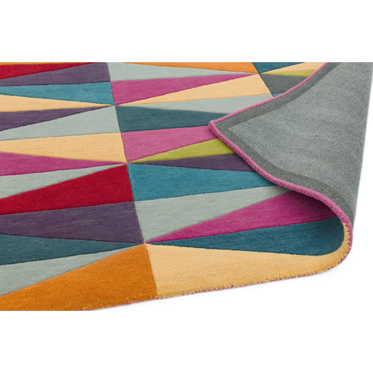 Asiatic Carpets Funk Hand Tufted Rug Triangles - 140 x 200cm – image 5