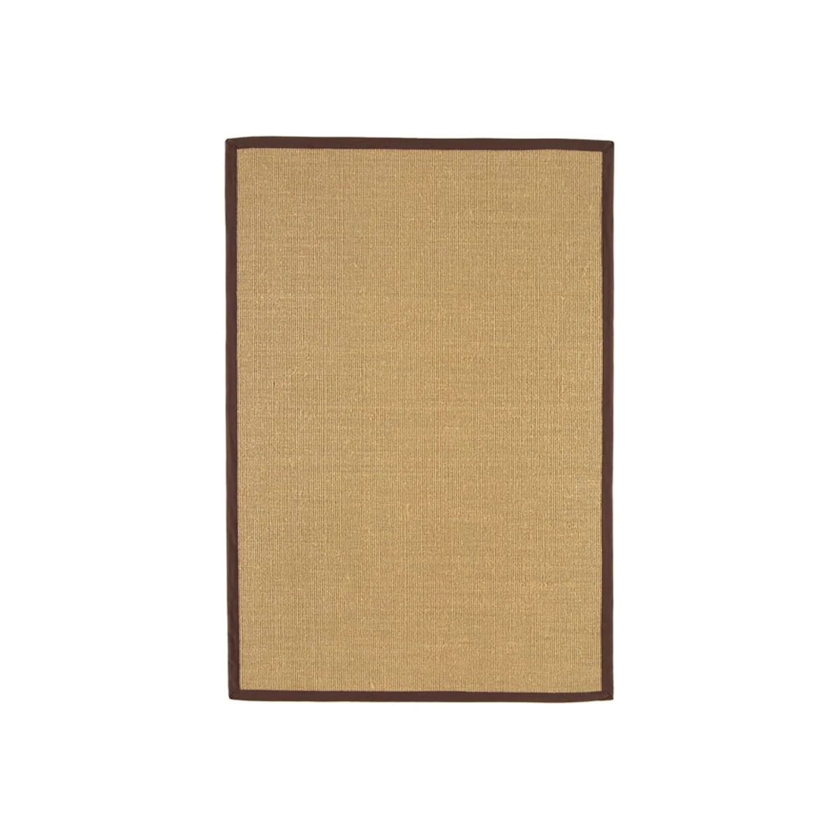Asiatic Carpets Sisal Machine Woven Rug Linen/Chocolate - 120 x 180cm – image 1