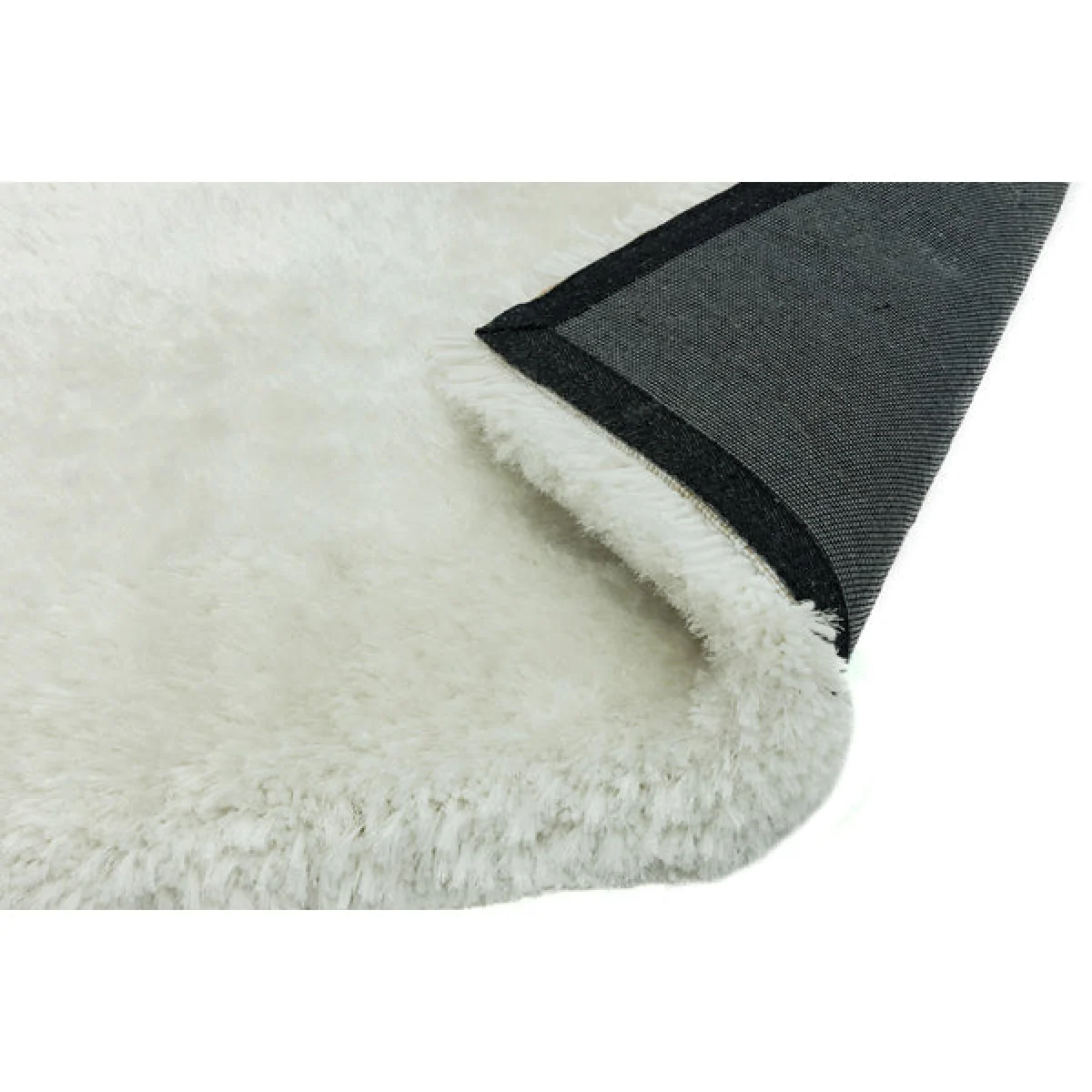 Asiatic Carpets Plush Hand Woven Circle Rug White - 150 x 150cm – image 3