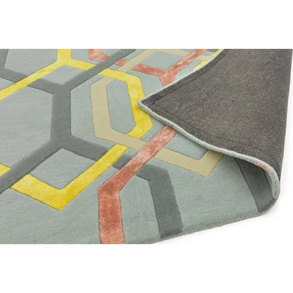 Asiatic Carpets Matrix Hand Tufted Rug Hexagon Silver - 200 x 300cm – image 4
