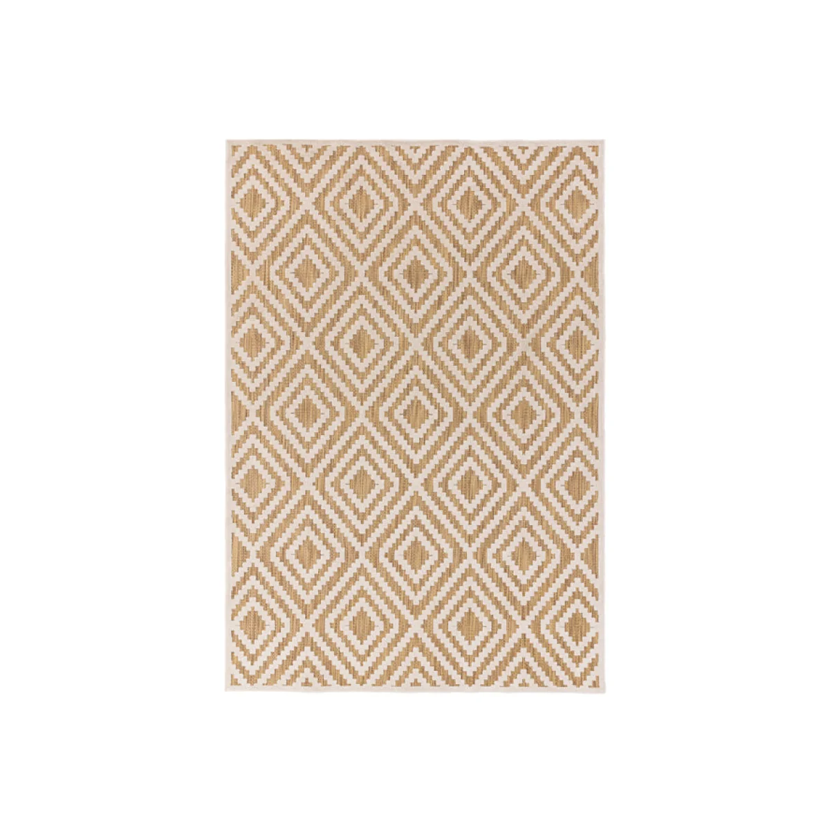 Asiatic Carpets Plaza Machine Woven Rug Ivory - 115 x 170cm