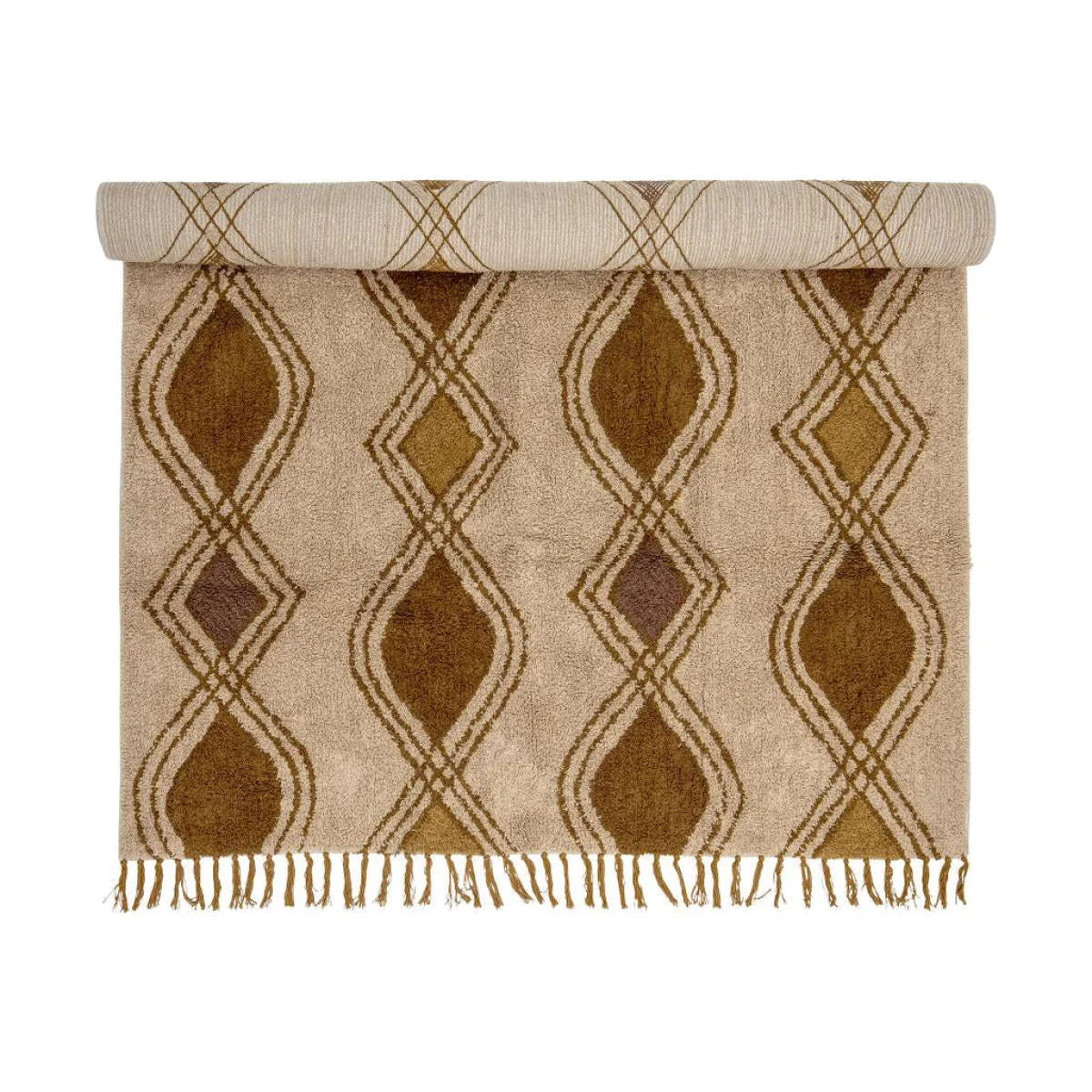 Bloomingville Isadora Cotton Rug in Natural