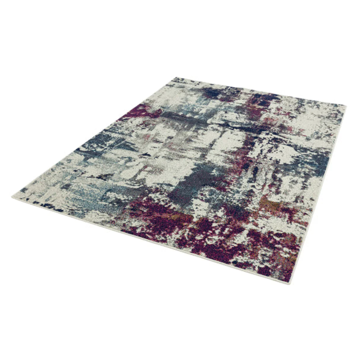 Asiatic Carpets Nova Machine Woven Rug Abstract Navy Multi - 160 x 230cm – image 2