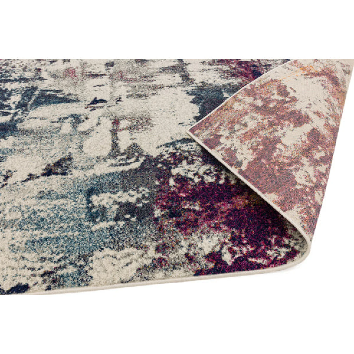 Asiatic Carpets Nova Machine Woven Rug Abstract Navy Multi - 160 x 230cm – image 4