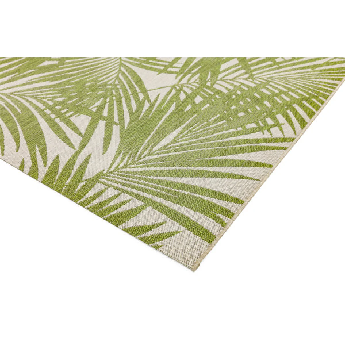 Asiatic Carpets Patio Machine Woven Rug Green Palm - 80 x 150cm – image 2