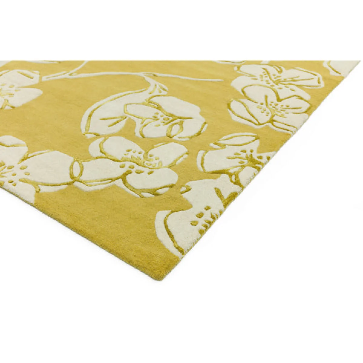 Asiatic Carpets Matrix Hand Tufted Rug Devore Yellow - 200 x 300cm – image 3