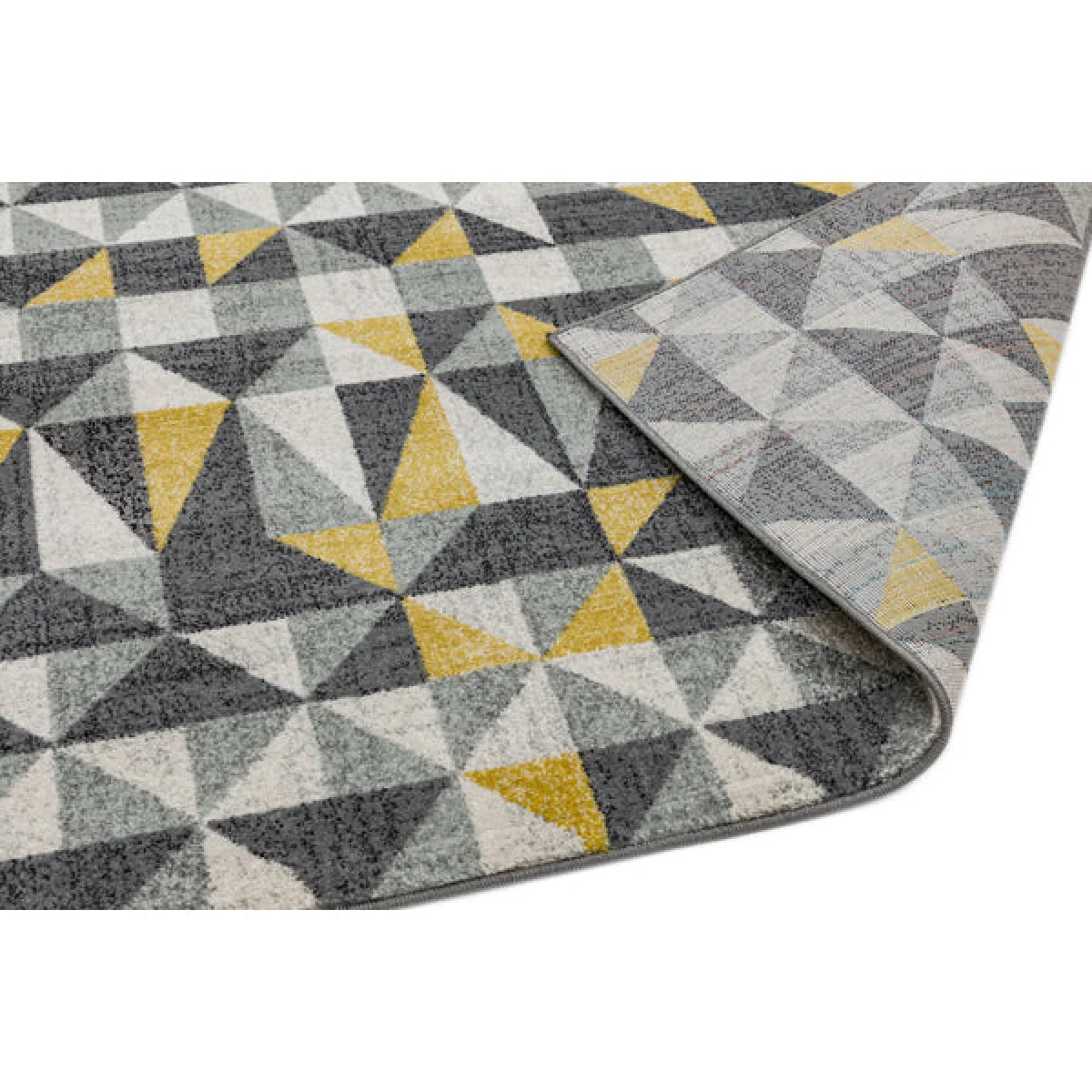 Asiatic Carpets Nova Machine Woven Rug Flag Yellow - 200 x 290cm – image 4