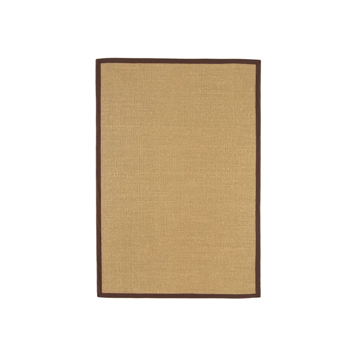Asiatic Carpets Sisal Machine Woven Rug Linen/Chocolate - 160 x 230cm – image 1