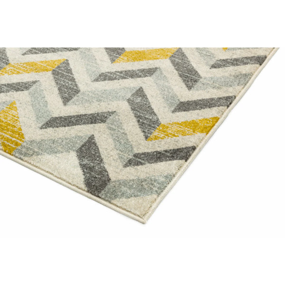 Asiatic Carpets Colt Machine Woven Rug Chevron Mustard - 120 x 170cm – image 3
