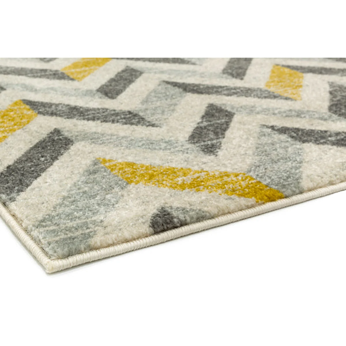 Asiatic Carpets Colt Machine Woven Rug Chevron Mustard - 120 x 170cm – image 5