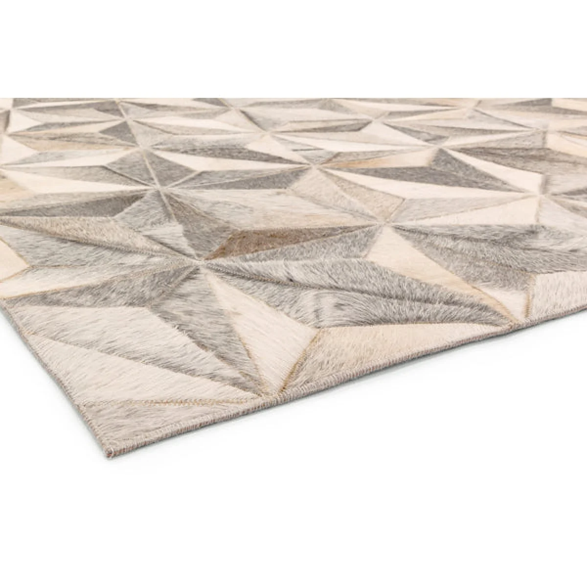 Asiatic Carpets Gaucho Hand Sewn Rug Facet Grey - 200 x 300cm – image 4