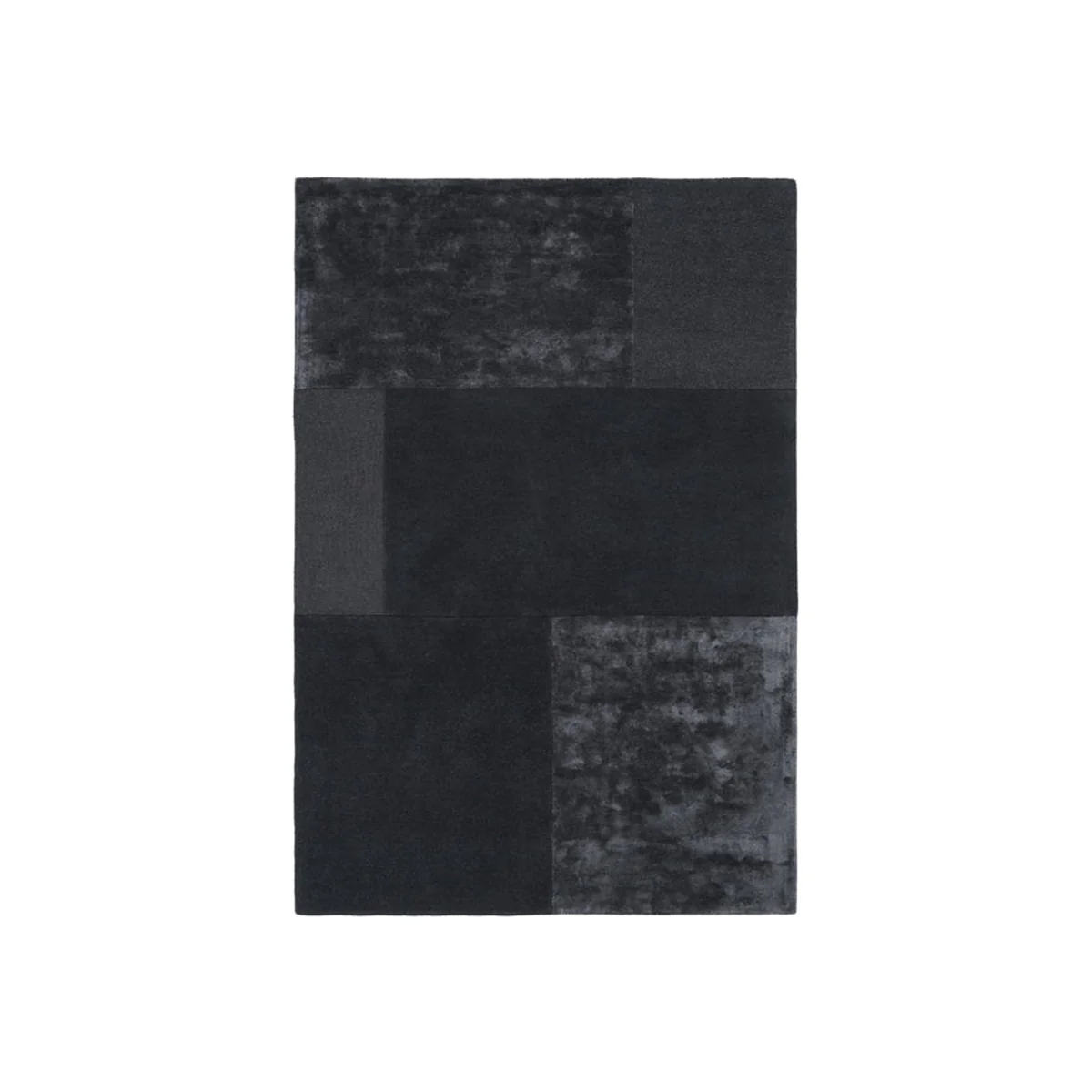 Asiatic Carpets Tate Tonal Textures Hand Tufted Rug Charcoal - 200 x 290cm – image 1