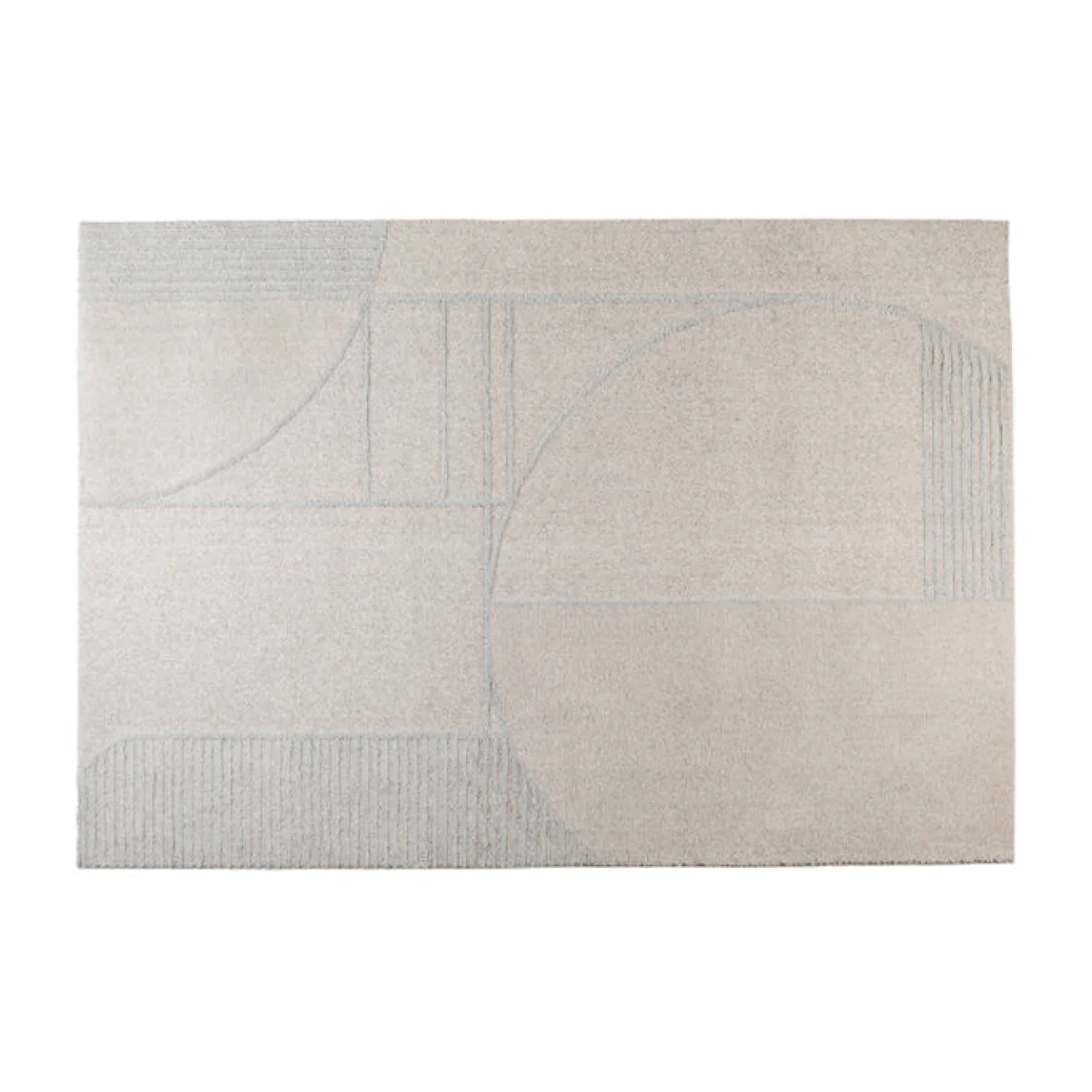 Zuiver Bliss Rug Blue / Grey/Blue / Large
