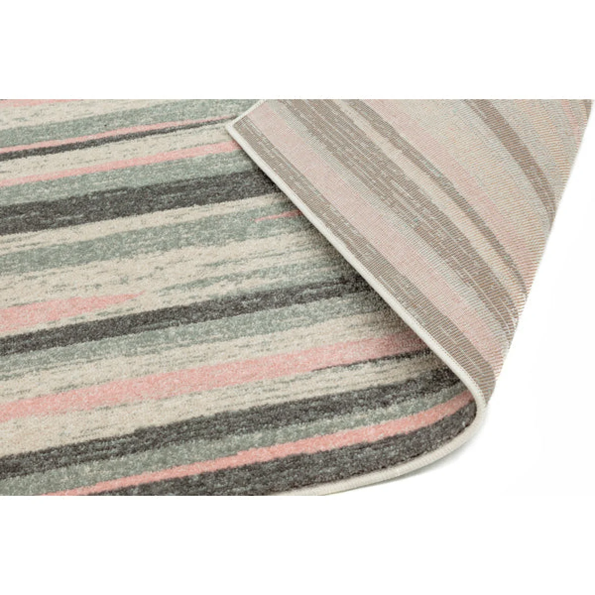 Asiatic Carpets Colt Machine Woven Rug Stripe Pink - 200 x 290cm – image 4