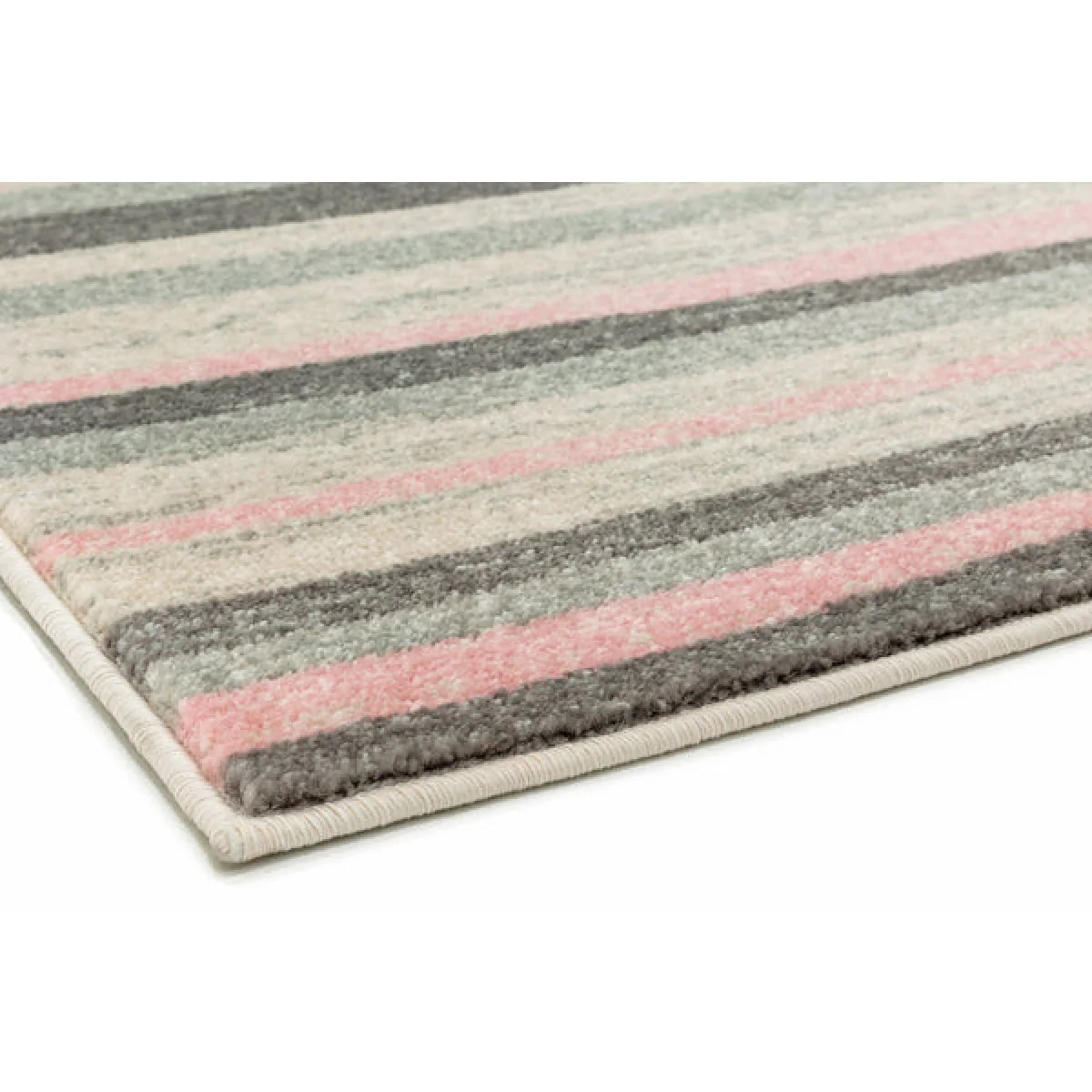 Asiatic Carpets Colt Machine Woven Rug Stripe Pink - 200 x 290cm – image 5