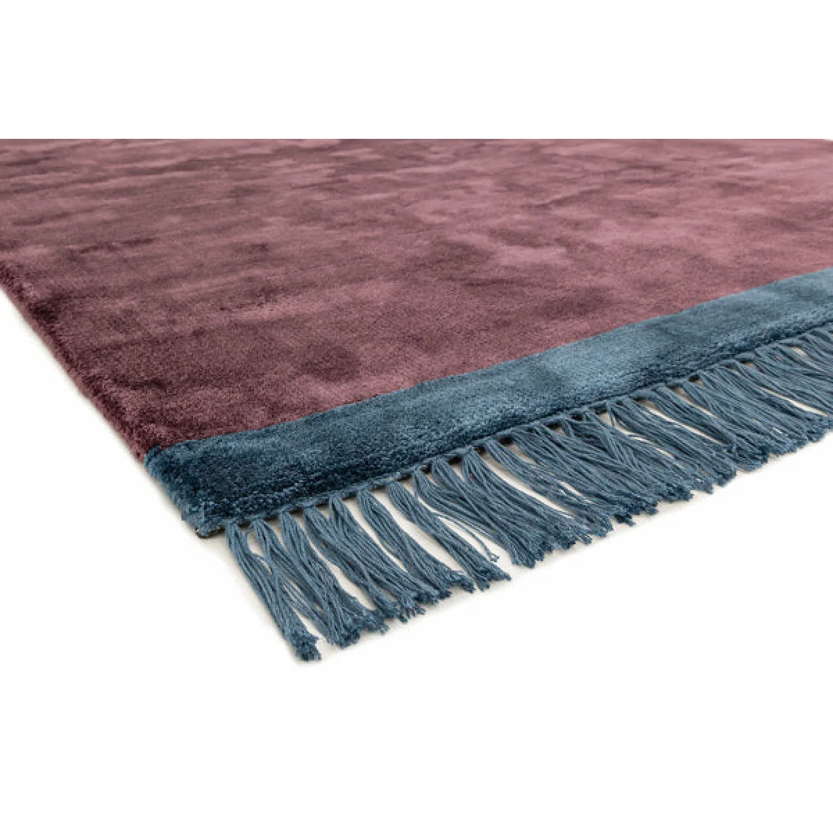 Asiatic Carpets Elgin Hand Woven Rug Plum/ Blue Border - 160 x 230cm – image 3