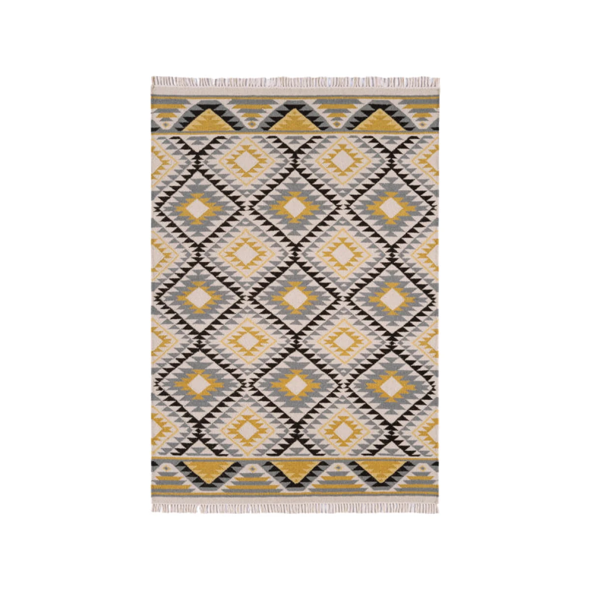 Asiatic Carpets Kelims Patchwork Hand Woven Rug KELM04 - 120 x 170cm