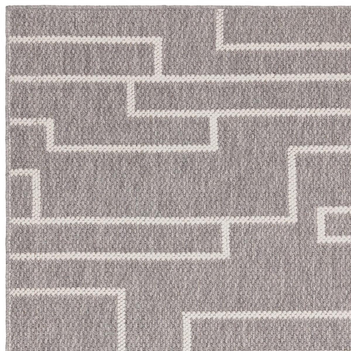 Asiatic Camber Track Modern Textured Rug - Grey - 200cm x 290cm – image 5