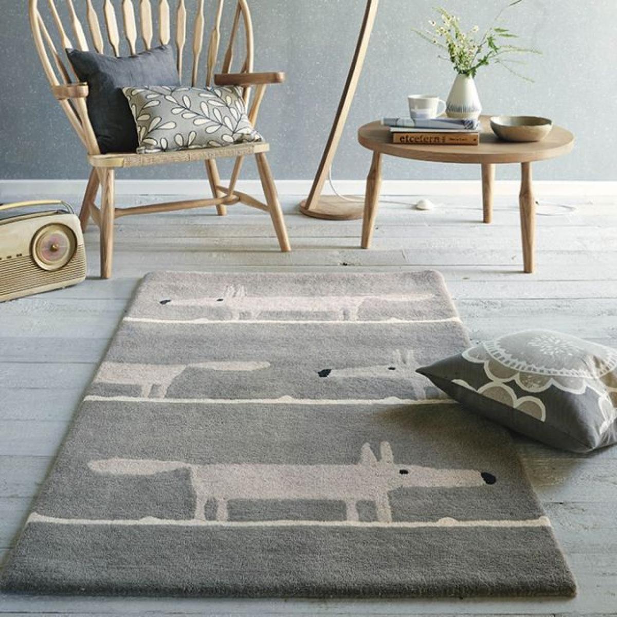 Scion Mr Fox Silver 25304 Rug – image 1