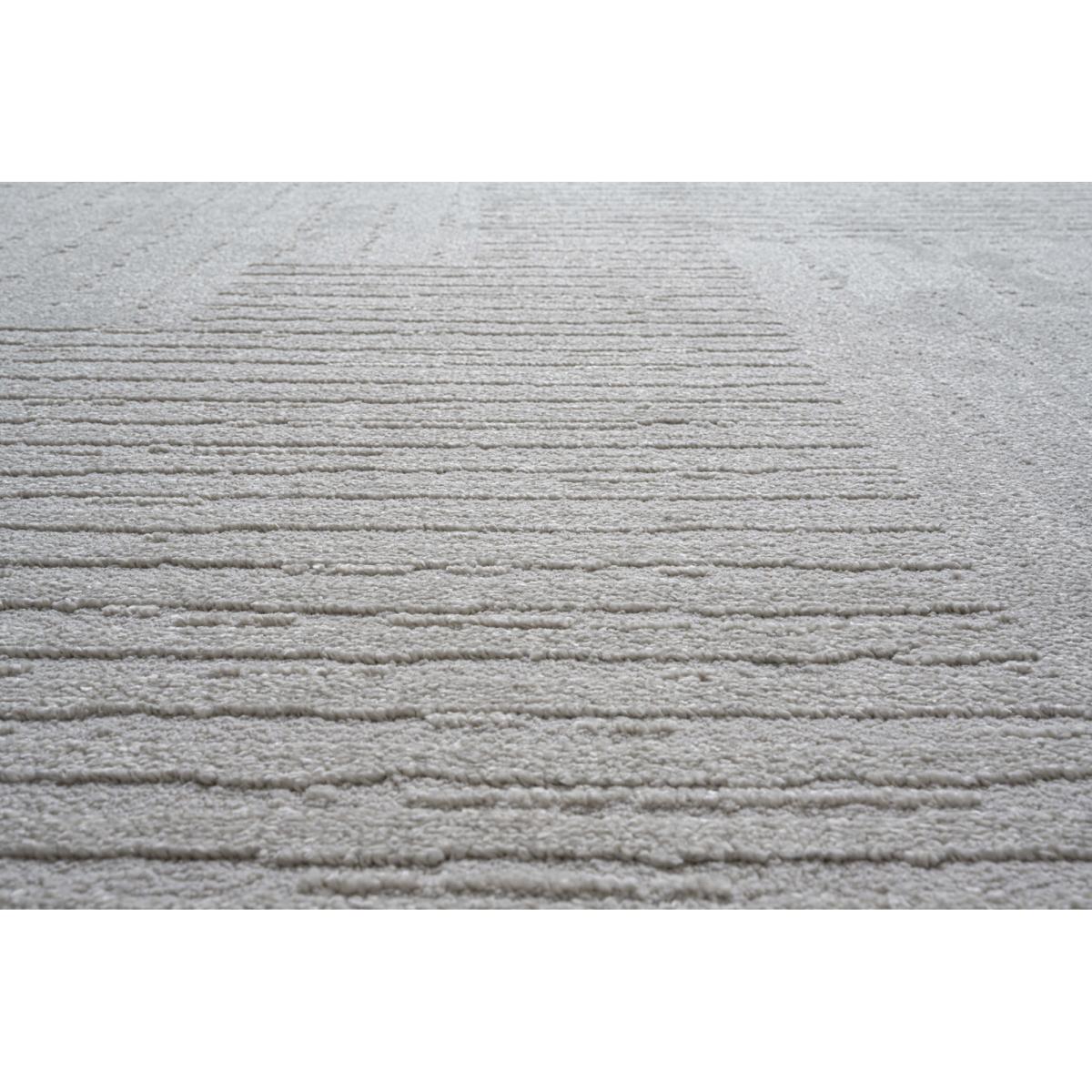 Mastercraft 041-0037/6161 Geo Soft Touch Rug - Grey - 133cm x 195cm – image 3