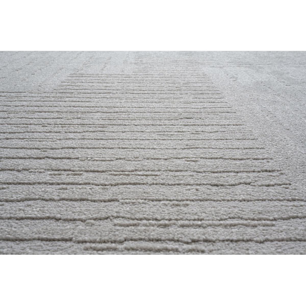 Mastercraft 041-0037/6161 Geo Soft Touch Rug - Grey - 133cm x 195cm – image 8
