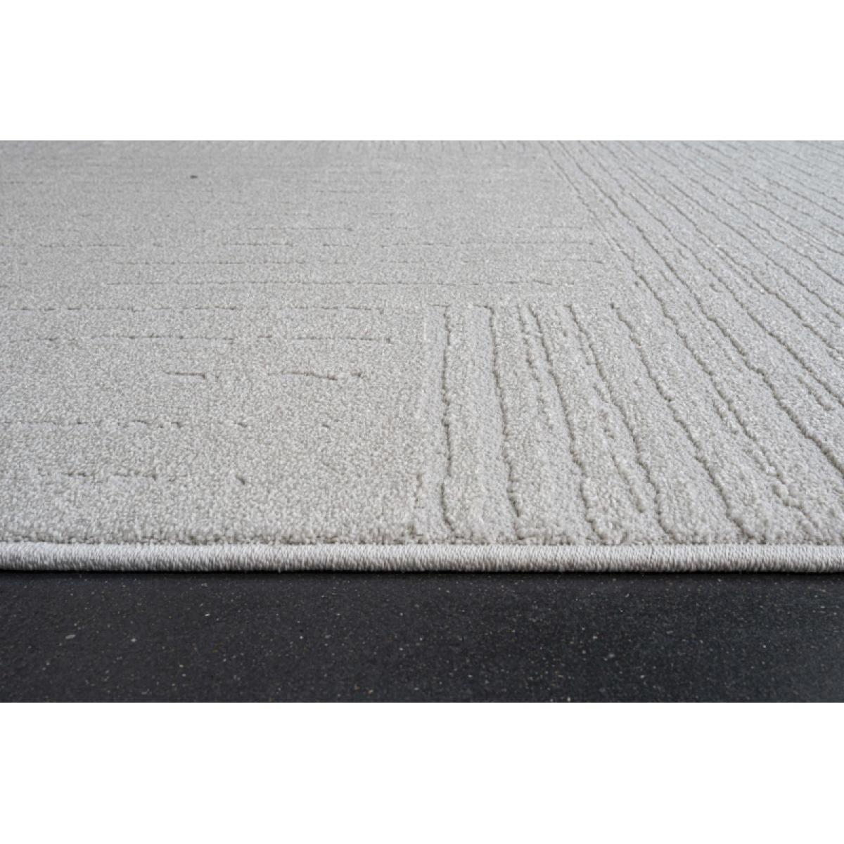 Mastercraft 041-0037/6161 Geo Soft Touch Rug - Grey - 133cm x 195cm – image 9