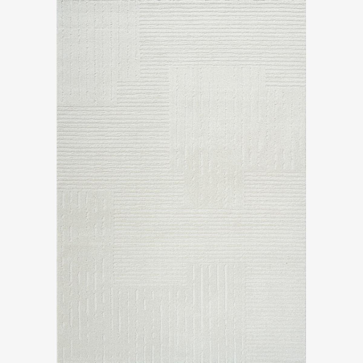 Mastercraft 041-0037/6161 Geo Soft Touch Rug - Grey - 133cm x 195cm – image 1