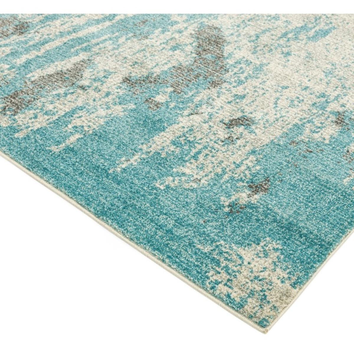 Asiatic Nova NV15 Abstract Rug - Painterly Duck Egg - 160cm x 230cm – image 7