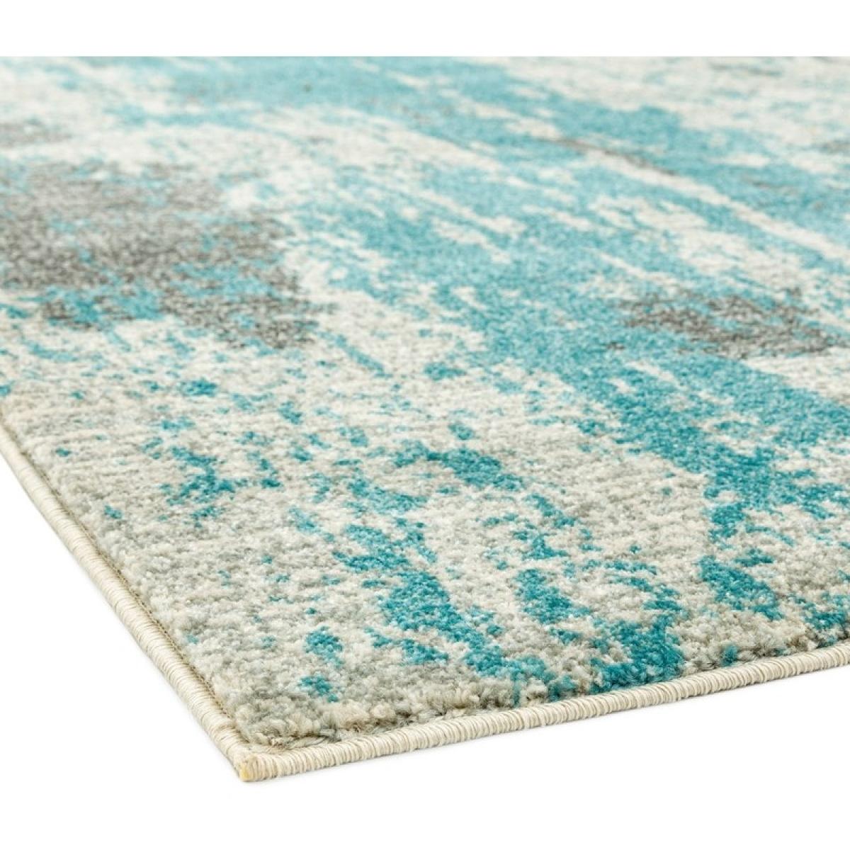 Asiatic Nova NV15 Abstract Rug - Painterly Duck Egg - 160cm x 230cm – image 8