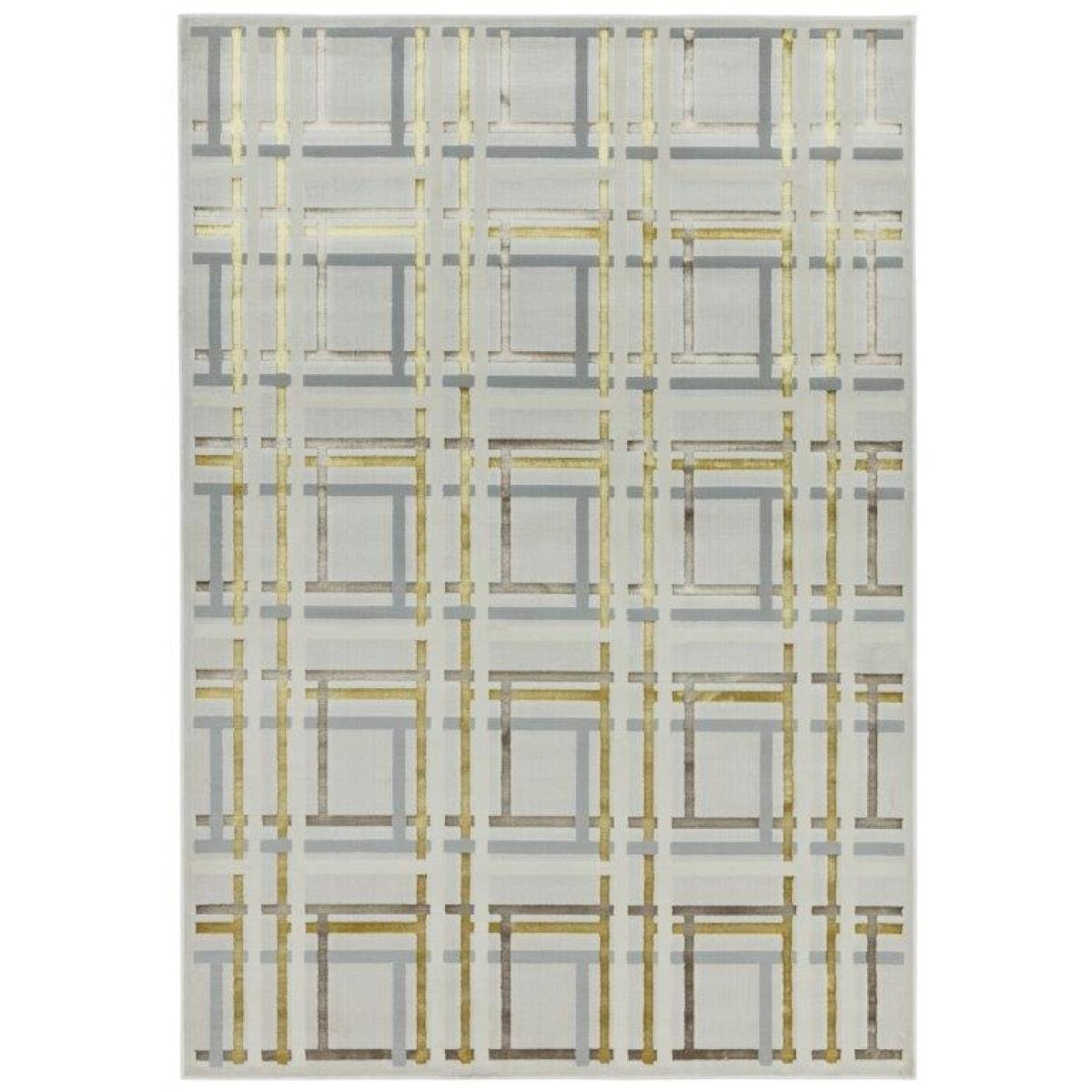 Asiatic Aurora AU15 Rug - Elexus - 160x230cm - Cream/Beige/Grey/Silver/Yellow – image 3