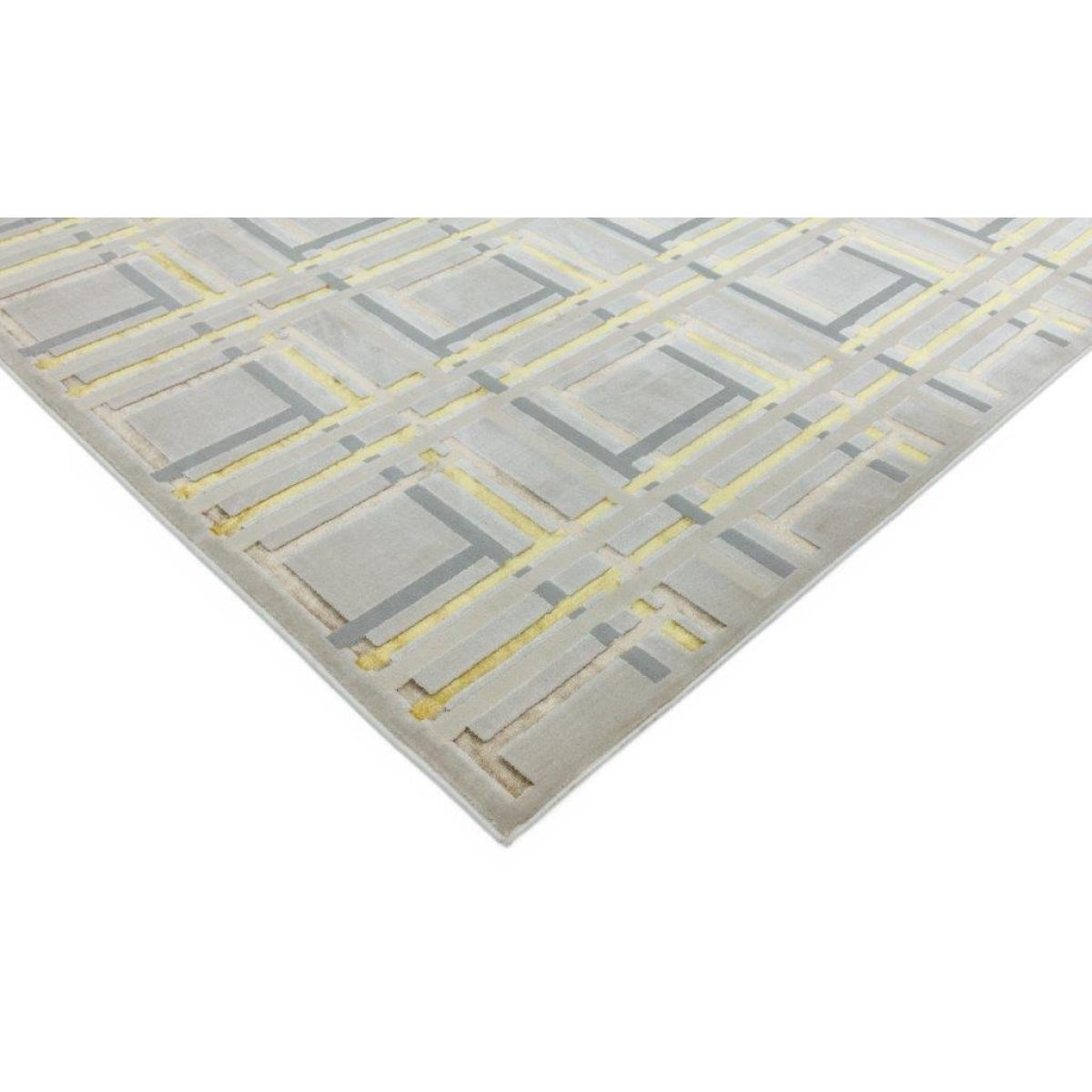 Asiatic Aurora AU15 Rug - Elexus - 160x230cm - Cream/Beige/Grey/Silver/Yellow – image 6