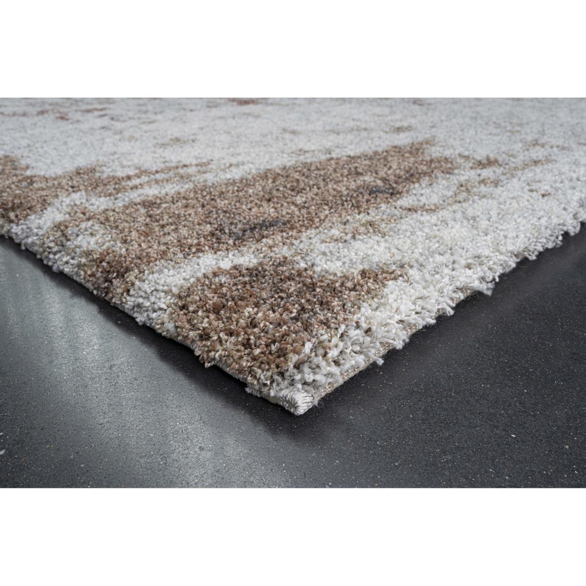 Mastercraft 023-0378/6787 Mehari Heatset Shaggy Rug - Neutral - 160cm x 230cm – image 5