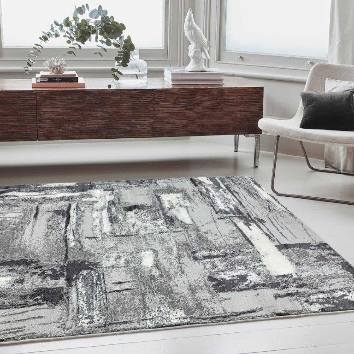 Asiatic Orion Decor OR02 Rug - Grey - 200x290cm, Geometric - Grey/Silver – image 2