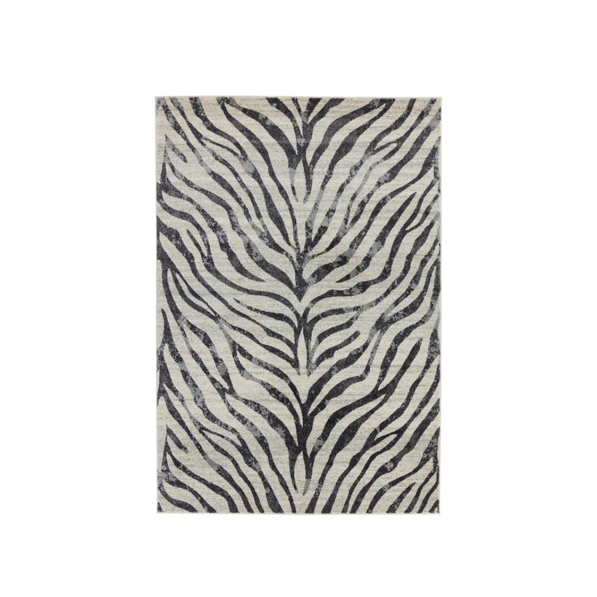 Asiatic Nova NV27 Zebra Rug - Grey - 160cm x 230cm – image 1