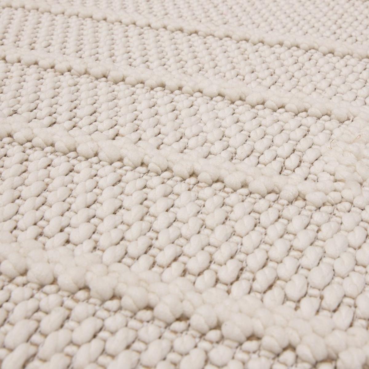 Asiatic Camber Track Modern Textured Rug - Ivory - 120cm x 170cm – image 4