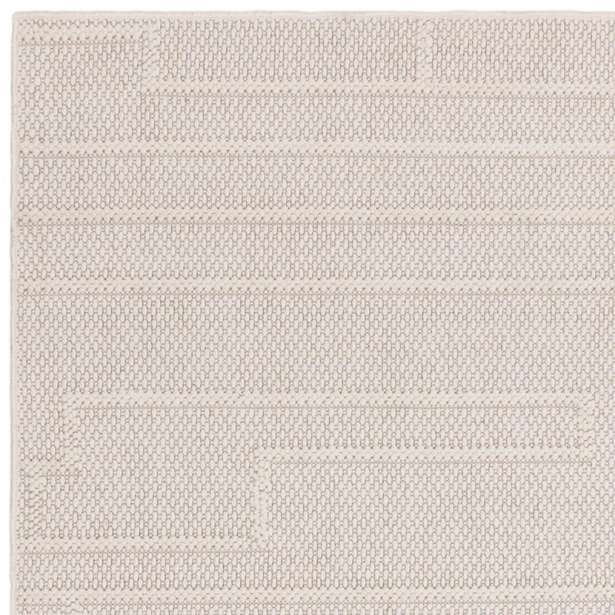 Asiatic Camber Track Modern Textured Rug - Ivory - 120cm x 170cm – image 5