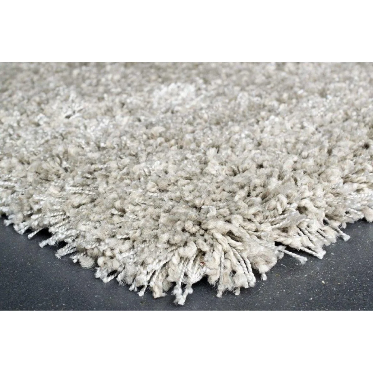 Mastercraft 039 - 001/6611 Twilight Shaggy Rug - Linen/Beige - 300cm x 400cm – image 6