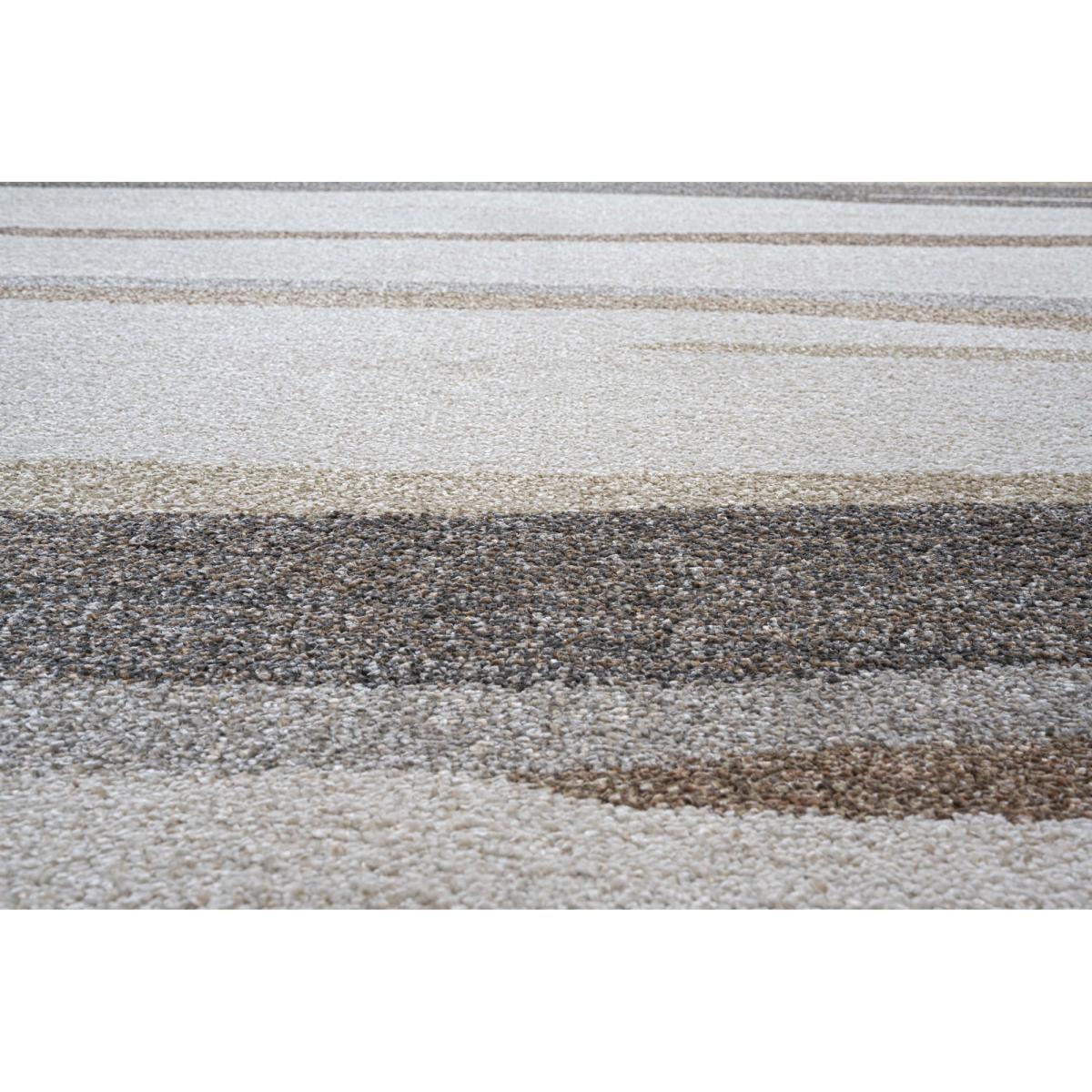 Mastercraft 034-0147/6464 Liberty Heatset Rug - Brown/Grey - 80cm x 150cm – image 4
